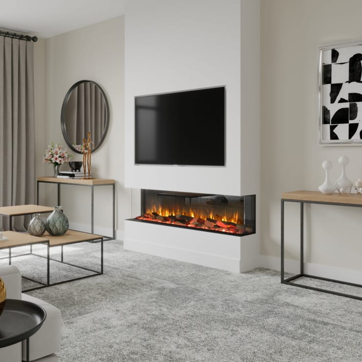 Image of Media Wall & Fireplace Package Offer 1 - Includes UK Installation 🇬🇧