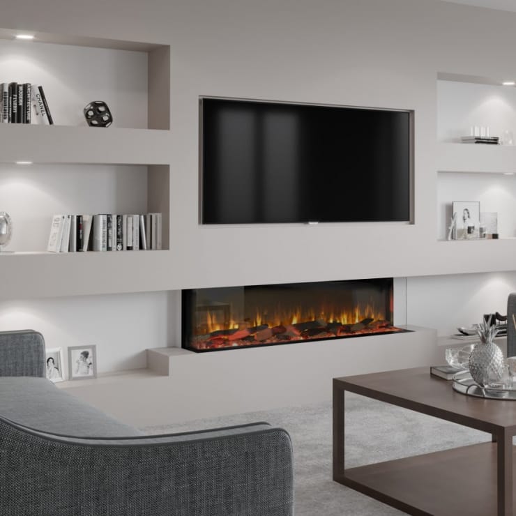 Image of Media Wall & Fireplace Package Offer 4 