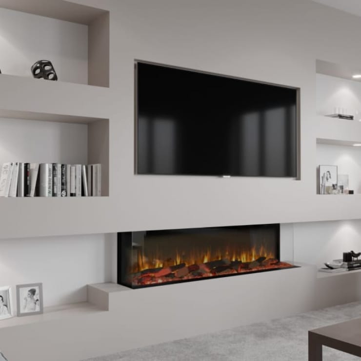 Image of Media Wall & Fireplace Package Offer 4 